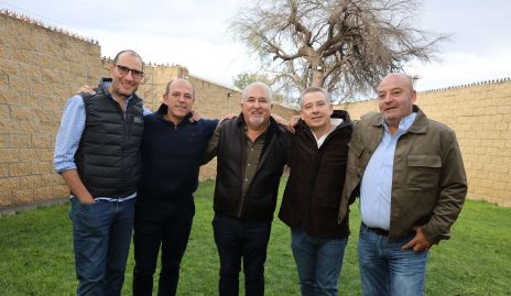  Luis Nava, Roberto, Queso Báez, Puy Galán y Toño Lozano.