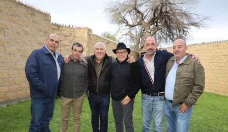  Jaime Ascanio, Alfonso Ortiz, Guillermo Báez, Memo Pizzuto, Mauricio Quijano y Toño Lozano.