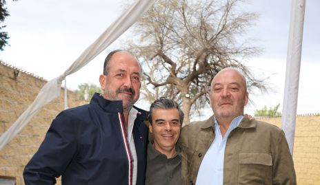  Mauricio Quijano, Alfonso Ortiz y José Antonio Lozano.