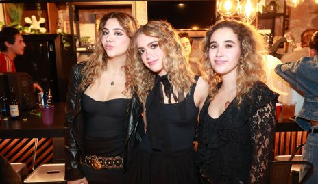  Marisol de los Santos, Sofía Medina y Sofía Garza.