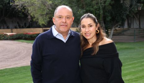 Edgar Saldaña y Liz Stevens.