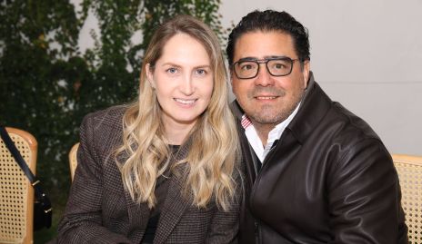  María Clara Aguilar y Santiago Garfias.