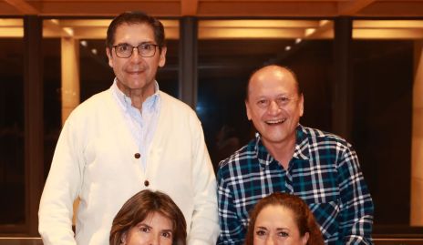  Abraham Tobías y Marissa Mercado. Raúl Velázquez y Patricia Álvarez.