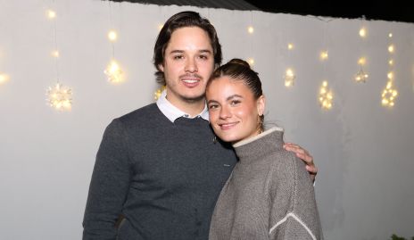  José Manuel Lozano y Fantine Abud.