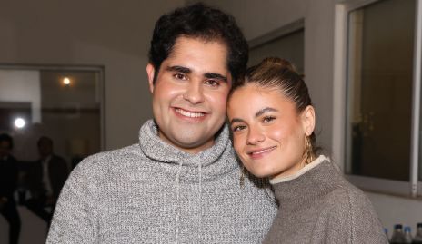 Rodrigo Lozano y Fantine Abud.