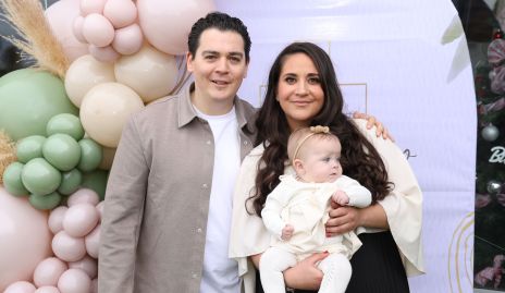  Diego Tejeda, Lorena Cantú y Carlota Tejeda Cantú.