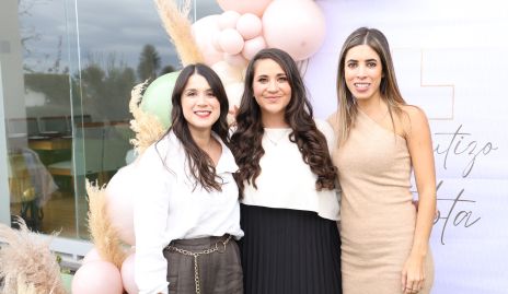  Érika Ríos, Lorena Cantú y Daniela Güemes.