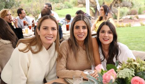  Sofía García, Daniela Güemes y Érika Ríos.
