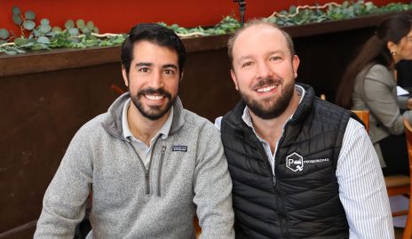  José Manuel Lázaro y Armando de la Parra.