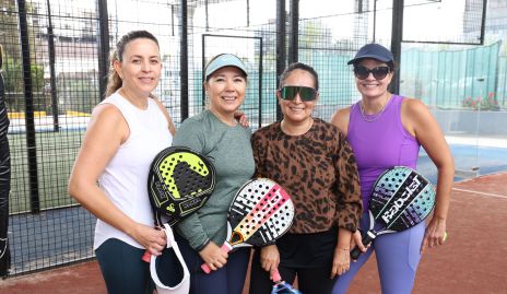  Érika Rodríguez, Alejandra Gordoa, Cristina Torres y Liz Alcalde.
