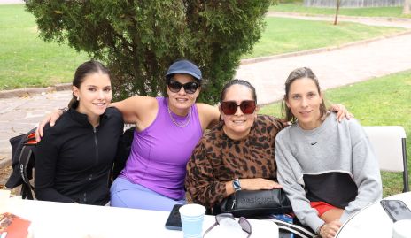  Regina Zermeño, Liz Alcalde, Cristina Torres y Begoña Martínez.