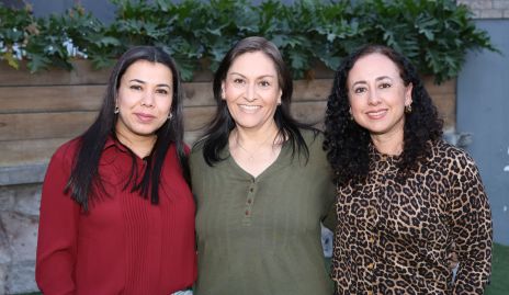 Sofía Grijalba, Verónica Echeverría y Liliana Subiri.