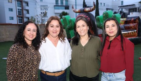  Liliana Subiri, Deyanira Cázares, Verónica Echeverría y Sofía Grijalba.