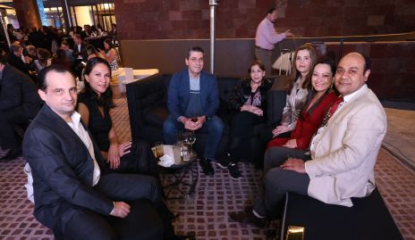  Juan Carlos Chalita y Julia García, Mario Espinoza y Mariluz Orozco, Marcela Orozco y Juan Manuel Viñas.