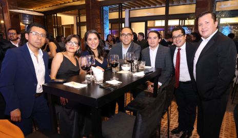  Ramón Ortega, Mercedes Guzmán, Nancy Aguilar, Saúl Torres, Ignacio Rocha,  Francisco Moncada y José Luis Alonso.