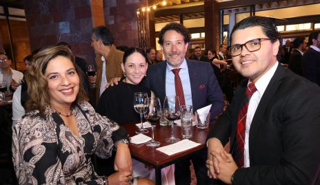  Adriana Mosiváis, Aleluya López, Enrique Esquivel y Carlos Escobedo.