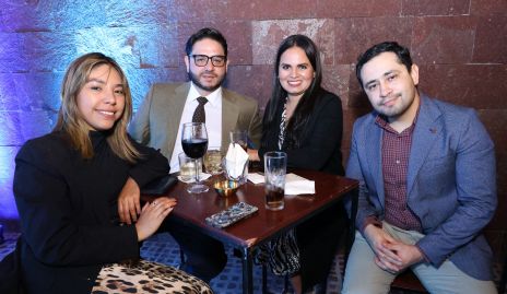  Ivonne Escobar, Rubén Hurtado, Jossie García y Marco Rivera.
