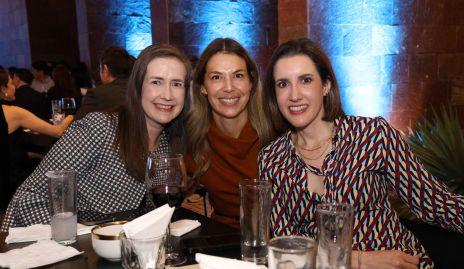  Blanca Durán, Lorena Cid y Tita González.