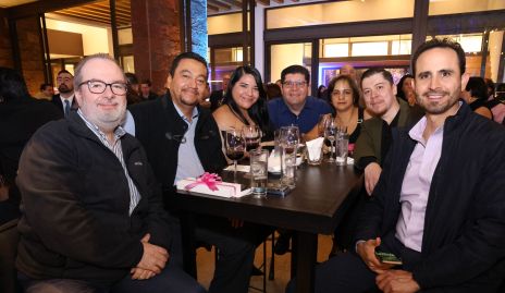  Ismael Padilla, Vladimir Ramírez, Verónica Saucedo, Jorge Espinoza, Ariadna de la Rosa, Cristian Durán y Óscar Murillo.