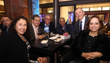  Elvia Torres, Francisco López, Salvador de la Maza, Miguel Arriaga, Fernando O’Farril y Evelina Cadena.