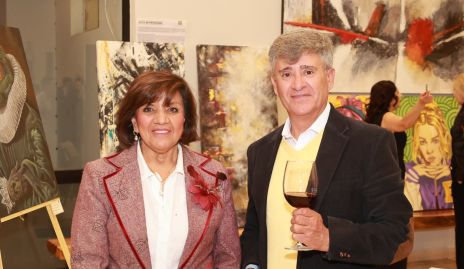 Angélica Lucio y Federico Lomelí.