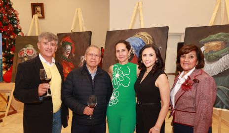 José González, Federico Lomelí, Mariana González, Claudia Saldaña y Angélica Lucio.