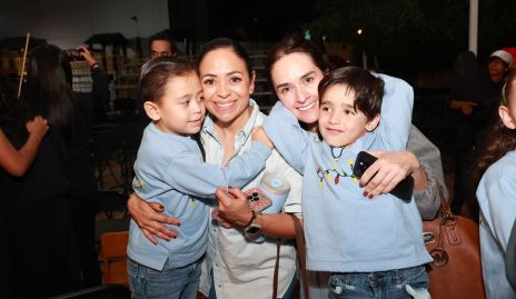  Mau Burgos, Gabriela Viramontes, Lucía Sánchez y Marcelo Zúñiga.