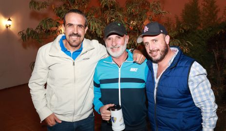  Claudio Valle, Ricky Villalba y Ricardo Villalba.