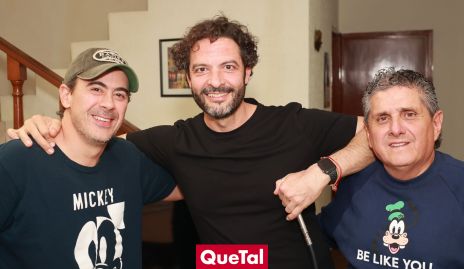  Rafa Mendizábal, Karim Zarur y Enrique Mendoza.