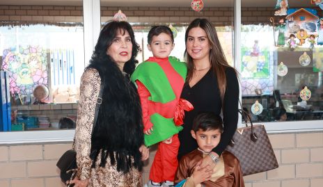  Elizabeth Rodríguez, José Miguel Rojo, Bárbara Berrones y Juan Pablo Rojo.
