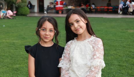  María Ocejo e Isadora Huerta.