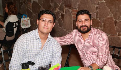  David Márquez y Enrique Flores.