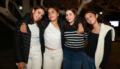  Ale Castanedo, Paula Díaz de León, Dany Flores y Marijó Hernández.