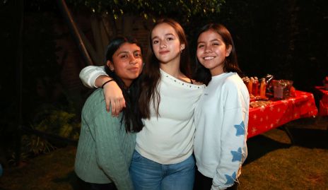  Isa Lozano, Vale Asencio y Ximena Muñoz.