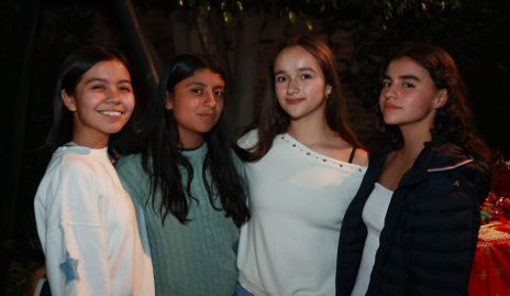  Ximena Muñoz, Isa Lozano, Vale Asencio e Isa Azuara.