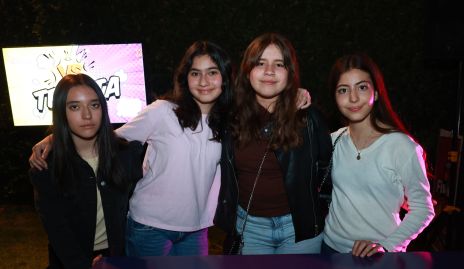  Daniela Santibáñez, Ema Dávila, Isabela Aragón y Ana Paula Tristán.