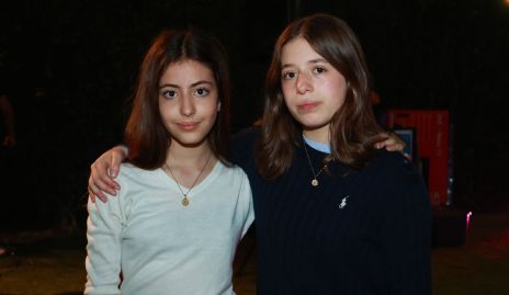  Ana Paula Tristán y Ana Victoria Lárraga.