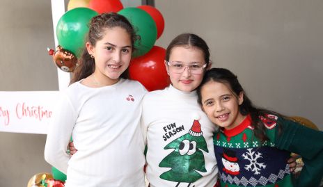  Inés Del Valle, María José Muñoz y Bárbara Lili.