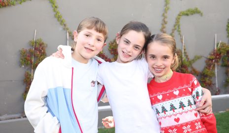  Nicole Berrones, Marina Zermeño y Elena Reverte.