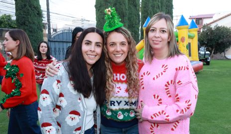  Carol Rivera, Priscila González y Gaby Rosillo.