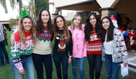 Priscila González, Fabiola Ponce, Alejandra Rangel, Gaby Rosillo, Eli Kury y Carol Rivera.