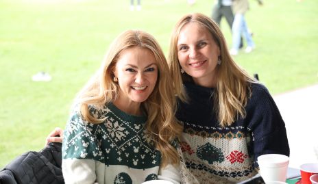 Luz Adriana y Leila Ort.