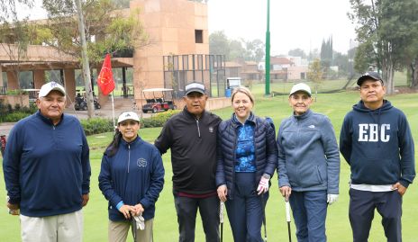  Raúl Loredo, Laura Magaña, Ángel Luegano, Carmen Arribas, Toyita Villalobos y Carlos Charcas.