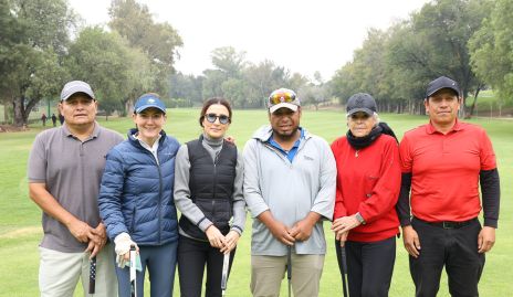  Alfonso Charcas, Paulina Vivanco, Lourdes Orozco, David Zavala, Paty del Peral y Noé Quintero.