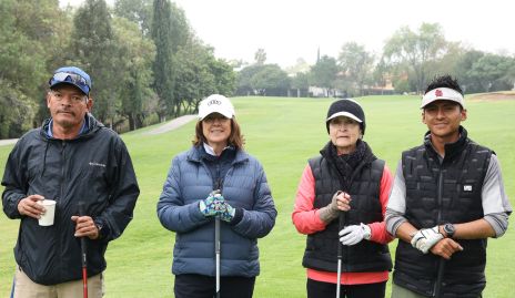 Goyo Vega, Macarena Pérez, Guillermina Ávila y Cristopher Pérez. 