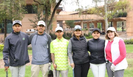  Fernando Charcas, Jorge Santana, Ulises Regalado, Kikis Fernandez, Maritere García y Leti Anaya.