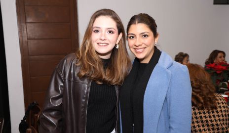 María Elena Martínez y Valeria Padilla.