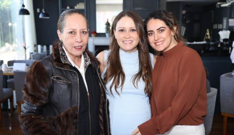  Marcela Suárez, Fátima Castro y Marcela Zapata.