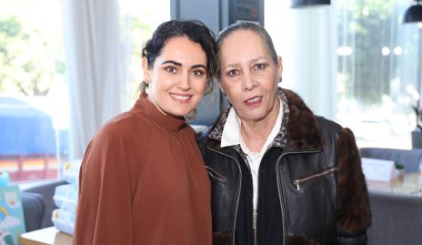 Marcela Zapata y Marcela Suárez.