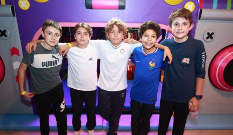  Agustín, José Carlos, Gastón, Miguel y Matías.